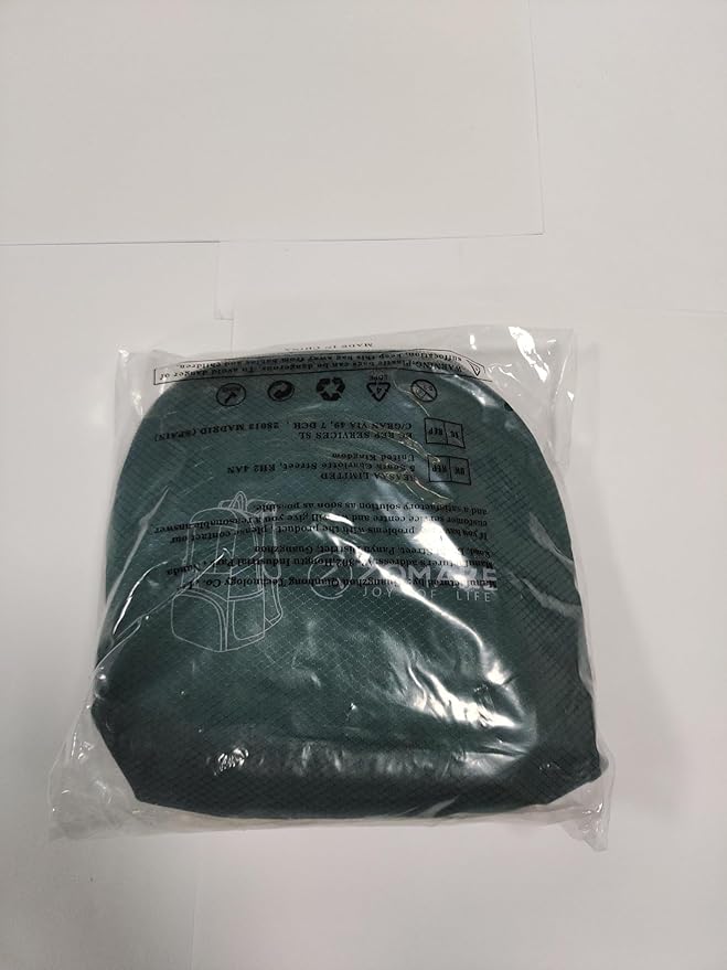 ZOMAKE Lightweight Packable Backpack 35L, Light Foldable Backpacks Water Resistant Collapsible Hiking Bag, Compact Folding Day Pack for Travel Camping(Dark Green)