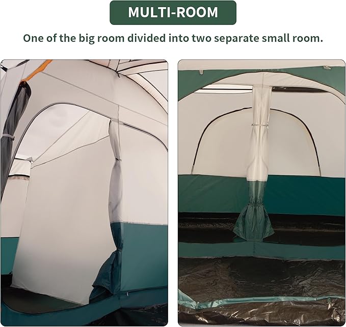 Ultralight Tent, Easy Setup, 1-2 Person Waterproof and Portable Tent for Camping Hiking Outdoor Climbing