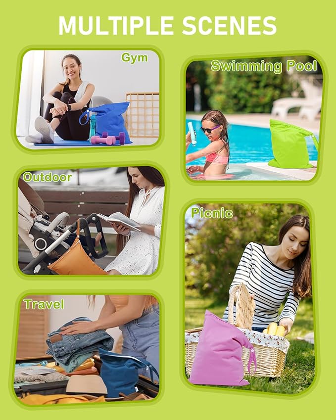 babygoal Waterproof Wet Bag and Dry Bag, Roll Top Waterproof 2L Backpack Sack for Travel,Swimming,Kayaking, Beach, Rafting, Boating, Hiking, Camping and Fishing 2WLL03-B