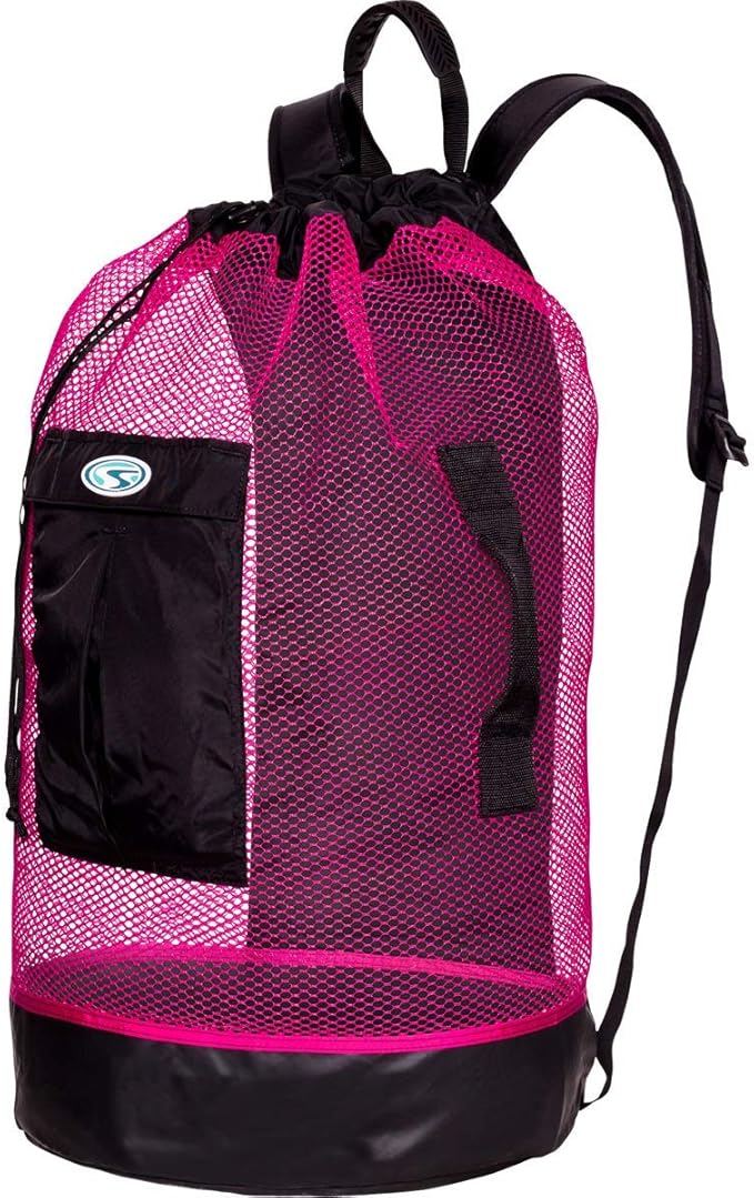 Stahlsac Panama Mesh Backpack-Pink