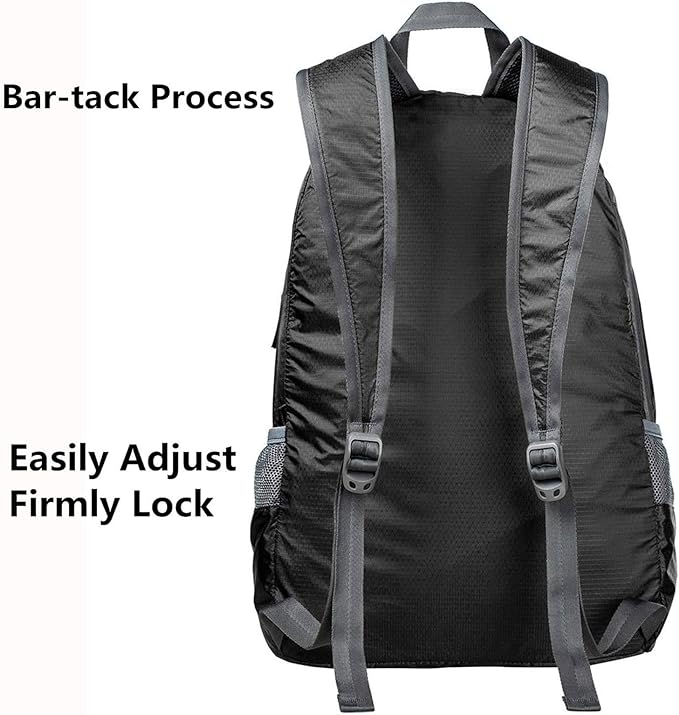 G4Free 20L Lightweight Packable Backpack Travel Hiking Daypack Foldable Backpack for Men Women
