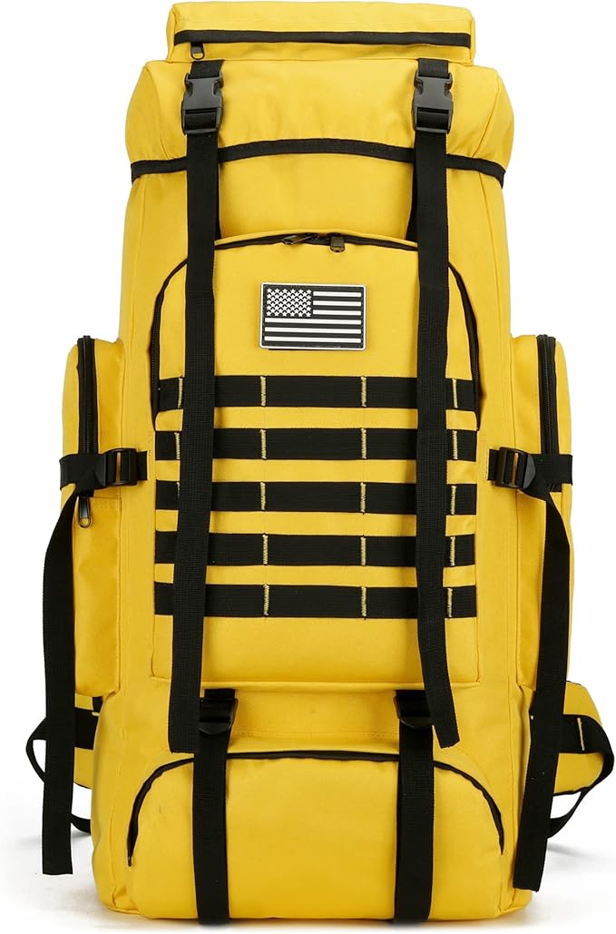 Hiking Backpack for Men 70L/100L Camping Backpack Military Rucksack Molle 3 Days Assault Pack for Climbing