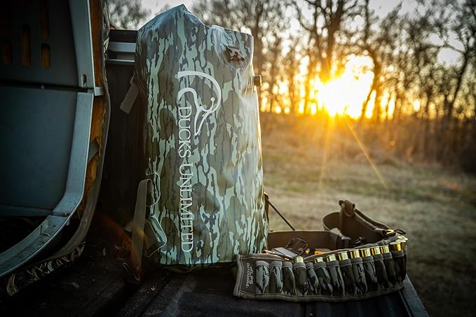 ALPS OutdoorZ Guardian Backpack Dry Bag, Mossy Oak Original Bottomland, 50L