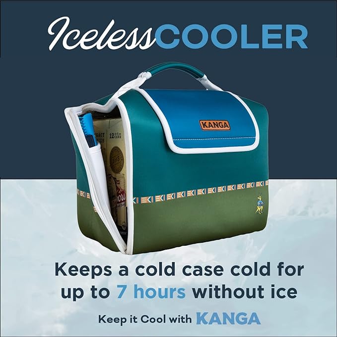 Kanga Insulated Cooler Bag - Soft Cooler Bag - Can Beer and Seltzer Drink Cooler - Insulated and Durability Tested - Kanga Kase Mate