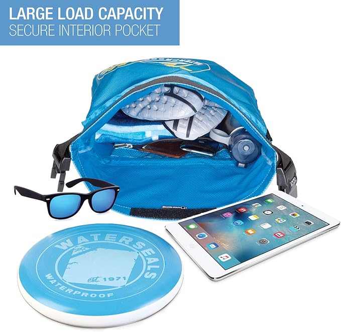 Lewis N. Clark Locking Backpack, Teal, One Size