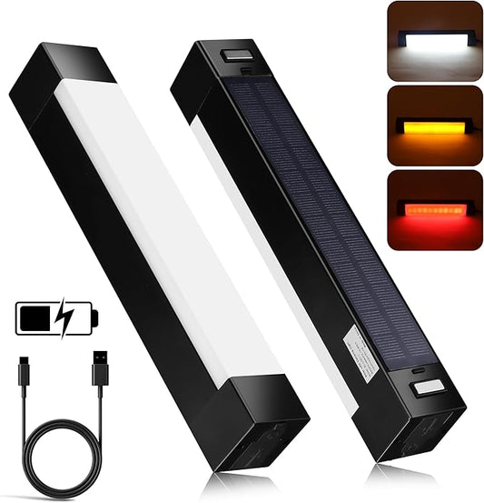 Phonar Solar Rechargeable Hiking Lantern, Camping Lantern for Power Outages,Up to 1500LM Camping Flashlight,Long Hours Life,4 Modes,Power Bank,Fit for Camping,Hiking,Fishing,Hurricane