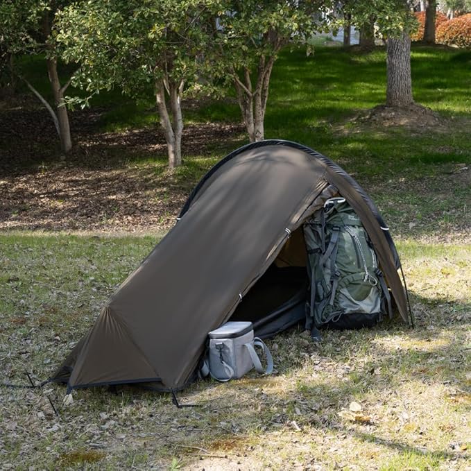 MC TOMOUNT Bivy Tent Ultralight 2.42LBS 1 Person Backpacking Tent for Camping Hiking
