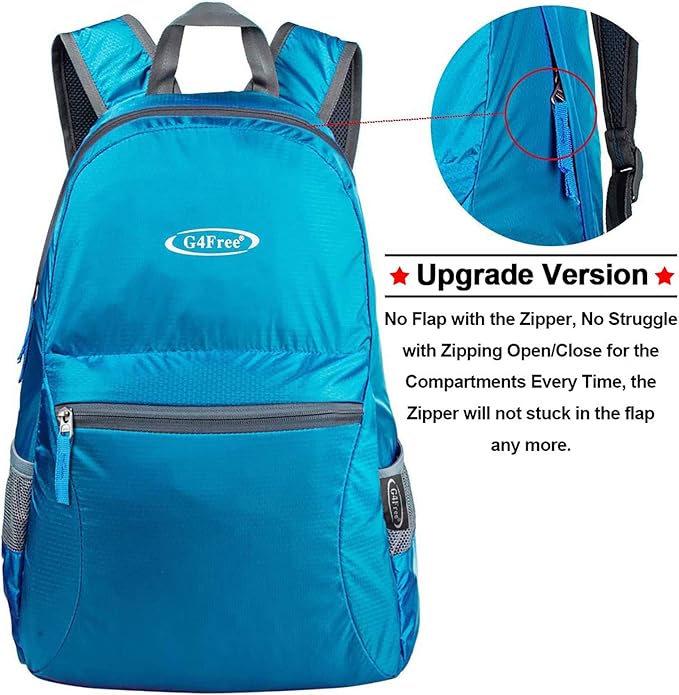 G4Free 20L Lightweight Packable Backpack Travel Hiking Daypack Foldable