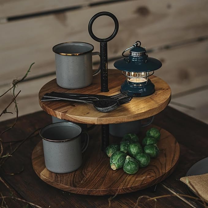 Barebones Edison Mini Vintage Adjustable LED Compact Outdoor Lantern - Essential Gear for Camping, Hiking, Fishing, Tents and Outdoor Adventures