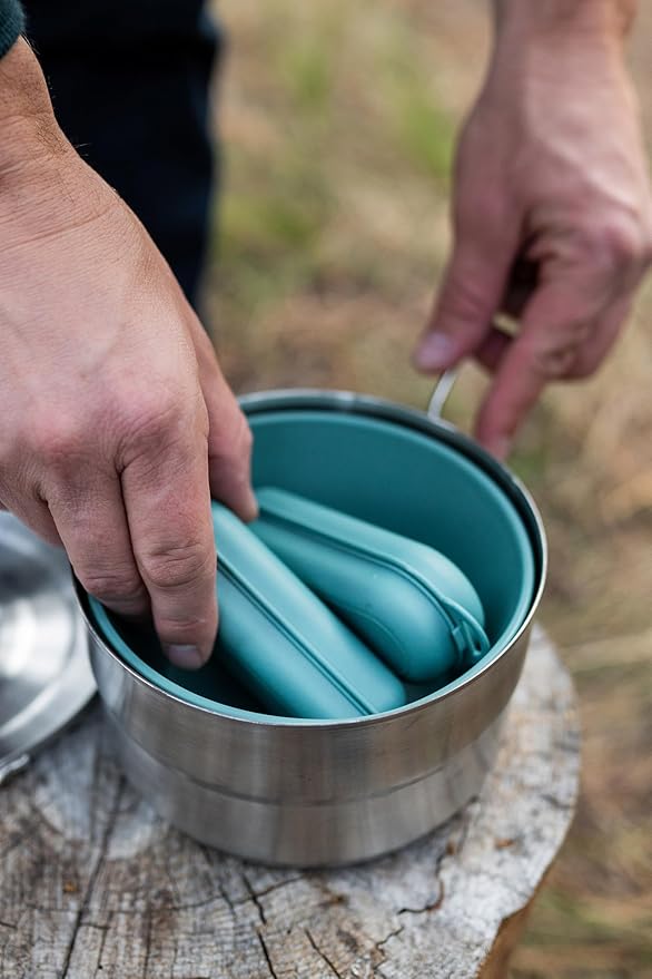 Stansport Stainless Steel Cook Set