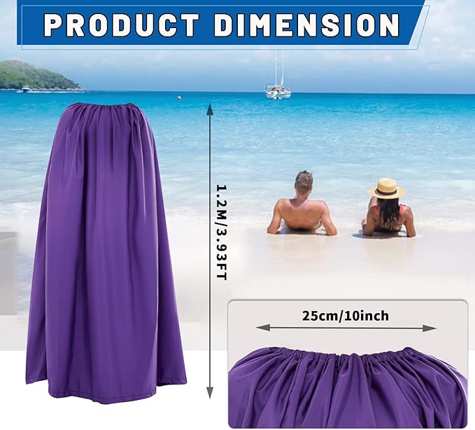 Portable Changing Room Tent - Cover Up for Changing Clothes, Suited for Beach, Car, Boat & Dancers - 3.94ft Length