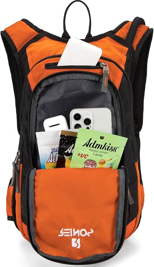 Hydration Pack Backpack with 3L Water Bladder for Men & Women, Hiking Daypack with Thermal Insulation | Running, Cycling, Camping, Skiing, Outdoor Activities