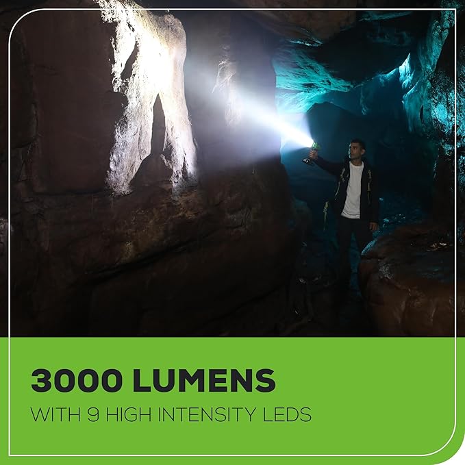 Greenworks 24V LED Spot Light Kit with 2Ah Battery and Charger