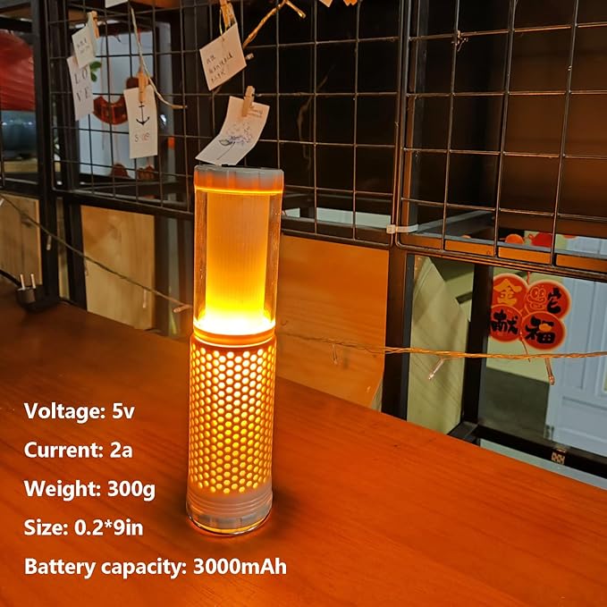 Outdoor Magnetic Rechargeable Camping Light, Retractable Camping Light, Portable Tent Light, Suitable for Hiking, Fishing, Travel, Emergency, Outdoor Adventure