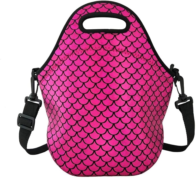 YOUDA Insulated Lunch Bag Neoprene Shoulder Lunch Tote Boxes Bags for Women Men Work Office Outdoor Picnic Travel