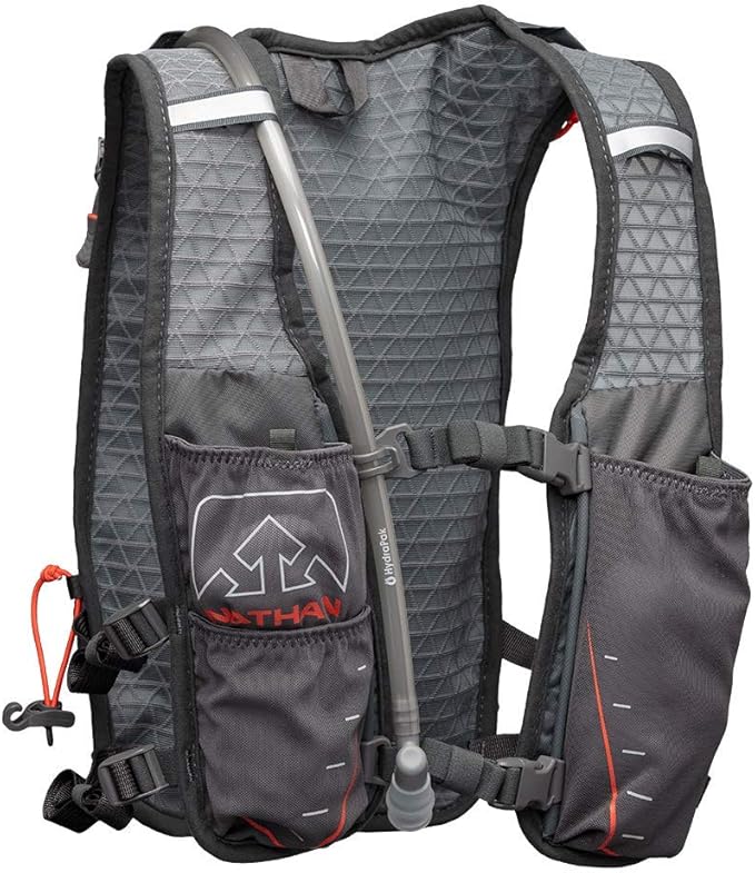 Nathan TrailMix 7L Running Vest for Men & Women, EXPANDED Sizing, 7 Liters, Hydration Vest w/ 2L Bladder Hydration Pack, Water Backpack for Hiking, Running, Walking, Marathon, Race