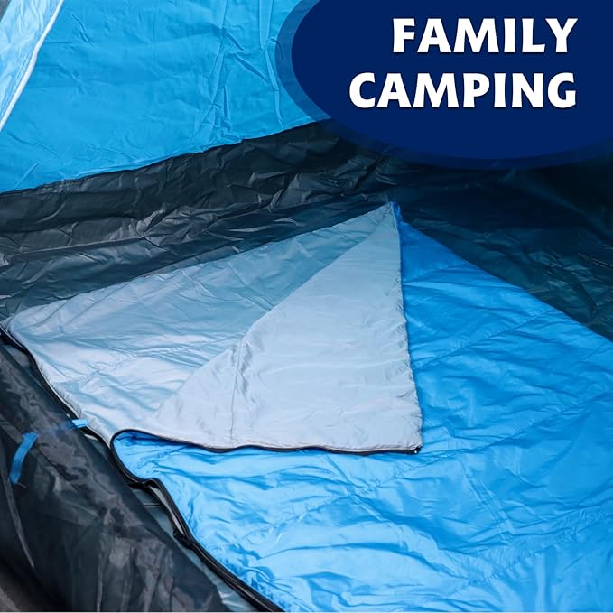 Envelope Sleeping Bag, Three Seasons Constant Temperature Sleeping Bag, Suitable for All Ages, Indoor Hotel Accommodation or Outdoor Travel…