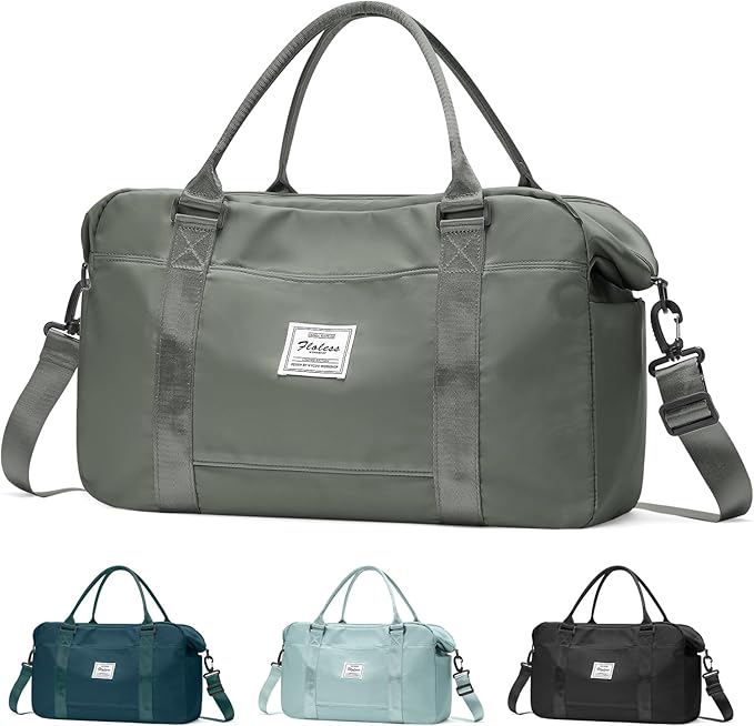 Gym Bag Womens,Travel Duffel Carry on Bag Sport Tote Bag Weekend Overnight Bag