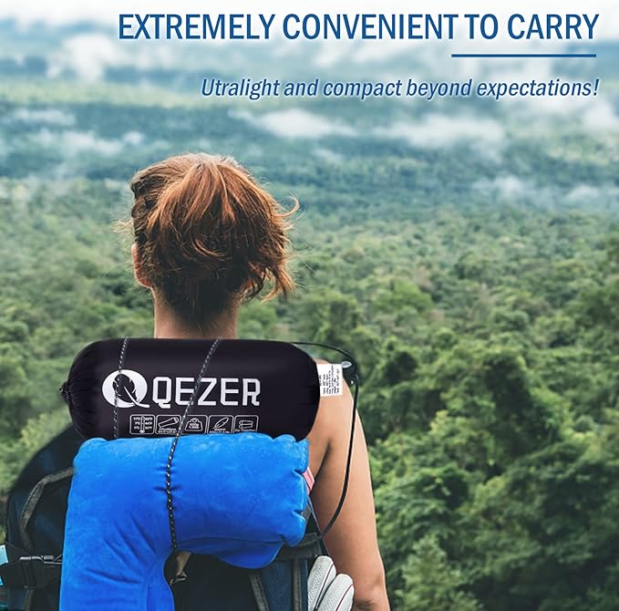 Ultralight Down Sleeping Bag for Adults with 600 Fill Power, Compact Sleeping Bag with Compression Sack for Backpacking, Hiking and Camping