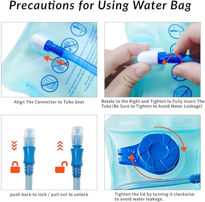 Running Vest for Women Men Lightweight Hydration Backpack Pack with 1.5L Water Bladder Bag Hydro Daypack for Hiking,Trail,Skiing,Camping,Cycling,Race,Marathon