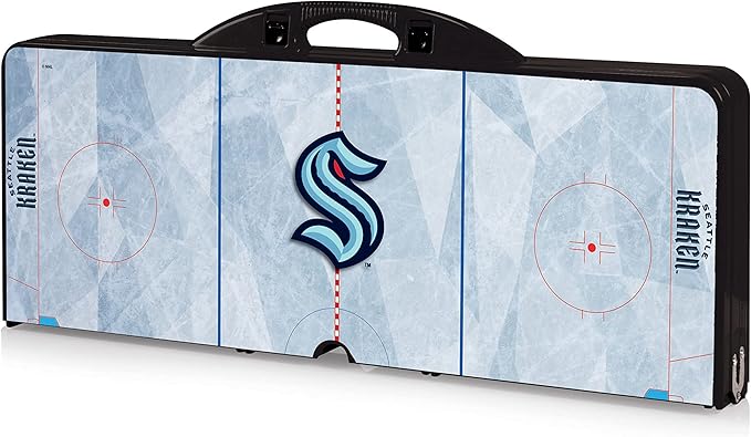 PICNIC TIME NHL Unisex-Adult NHL Picnic Table Portable Folding Table with Seats
