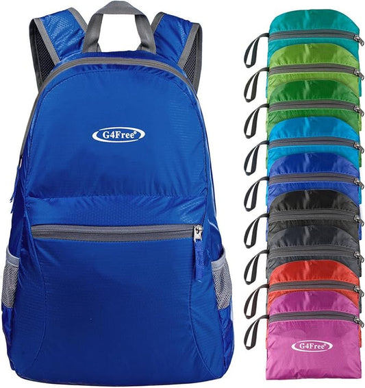 G4Free 20L Lightweight Packable Backpack Travel Hiking Daypack Foldable Backpack for Men Women