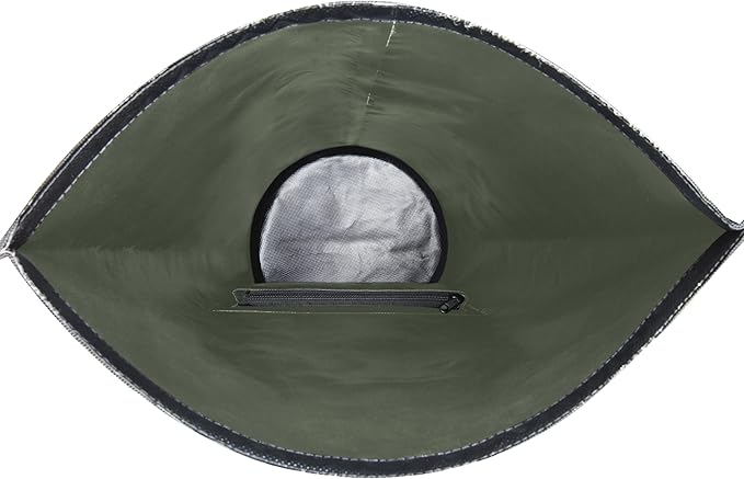EARTH&RIVER Premium Dry Bag Backpack, Extra Thick, Protection for All Water Activities & Camping, Floating Lightweight Dry Bag with Inside Pocket Storage & IPX8 Waterproof Phone Case (Army Green, 30L)