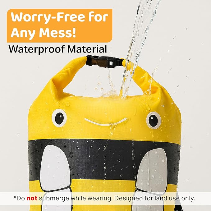 Kids Beach Bag Dry Bag Water Proof Resistent Travel Backpack Sacks for swimming Waterproof Backpack (Dragon Fly, 5L)