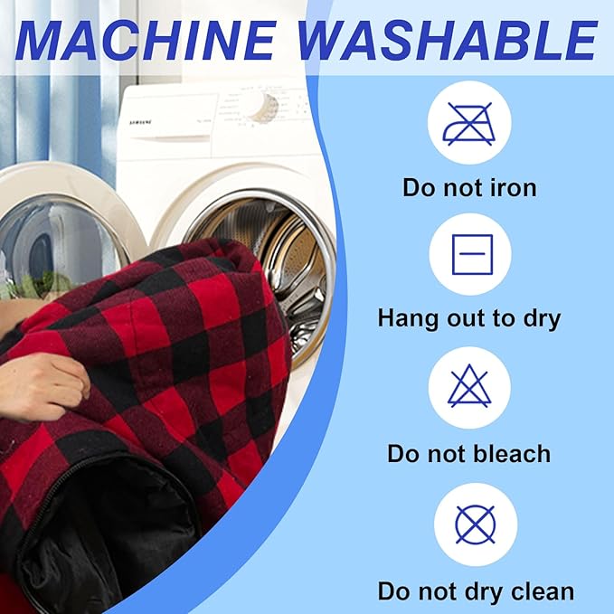 Flannel Sleeping Bag 0 Degree Cold Weather for Adults XXL Sleeping Bag 4 Season Big and Tall with Compression Sack