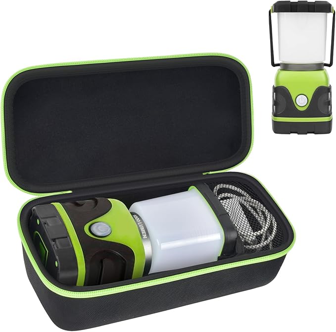 GWCASE Case Compatible with Consciot LED Camping Lantern, for Lighting Ever Battery Powered Camping Lights, Tent Flashlight Storage Container Carrying Bag (Box Only)
