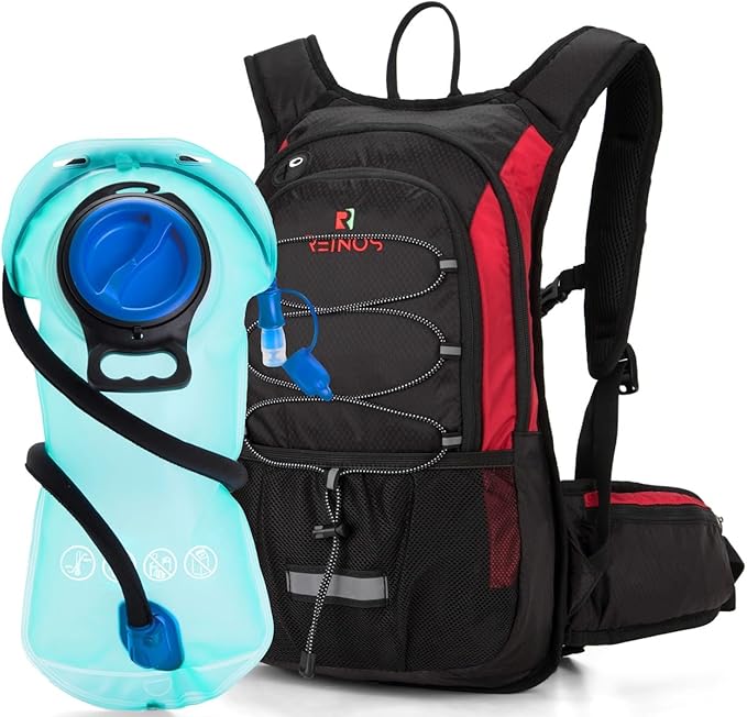 Hydration Pack Backpack with 3L Water Bladder for Men & Women, Hiking Daypack with Thermal Insulation | Running, Cycling, Camping, Skiing, Outdoor Activities