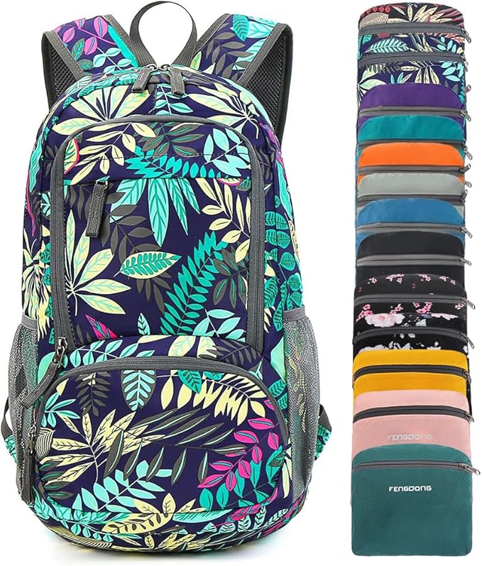 35L Lightweight Foldable Waterproof Packable Travel Small Hiking Backpack Daypack for men women