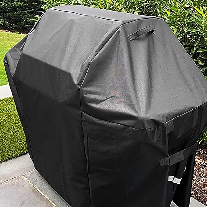 Grisun 7131 Grill Cover 65 Inch for Weber Genesis II 4 Burner and LX 400 Series, Genesis E310 Grill, Waterproof Barbecue Cover for Weber Summit 400 Series and Genesis II 410, 435, 440, UV-Resistant