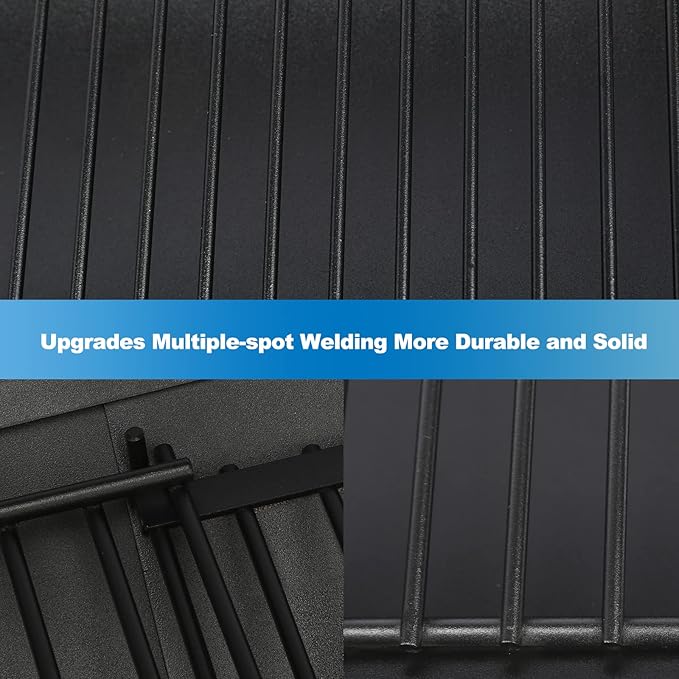 Uniflasy 23.62" to 35.43" Adjustable Ash Pan Replacement for Chargriller 5050 1224 5072 5650 1324 2121 2222 2123 E1224, Fit Oklahoma Joe’s Charcoal Grills, Royal Gourmet, Charbroil Replacement Part