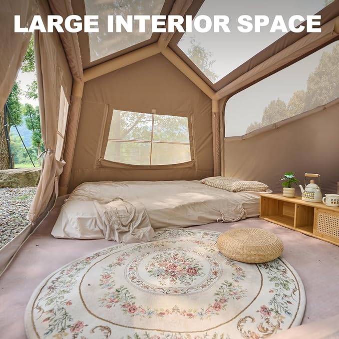 Inflatable Tents for Camping, Large Blow Up Tents for Camping Easy Set Up