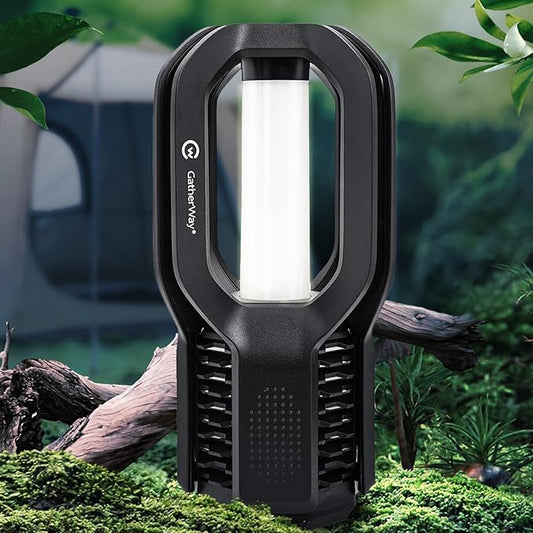 Rechargeable LED Camping Lantern - Free-Grip Design,4 Modes,IP65 Waterproof,3000K Warm Glow, Lightweight Portable Outdoor Light,Emergency Tent Light for Hiking,Backpacking & Home Use