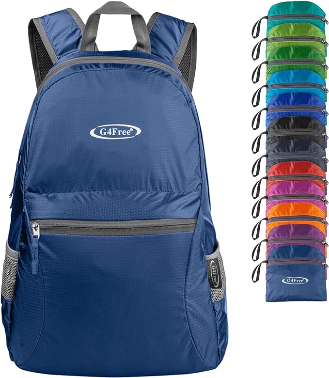 G4Free 20L Lightweight Packable Backpack Travel Hiking Daypack Foldable Backpack for Men Women