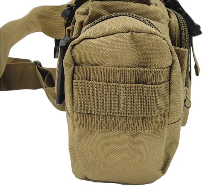 FAMI Deployment Bag Tactical Waist Pack Small Sling Pack Hand Carry Bag Handlebar Bag