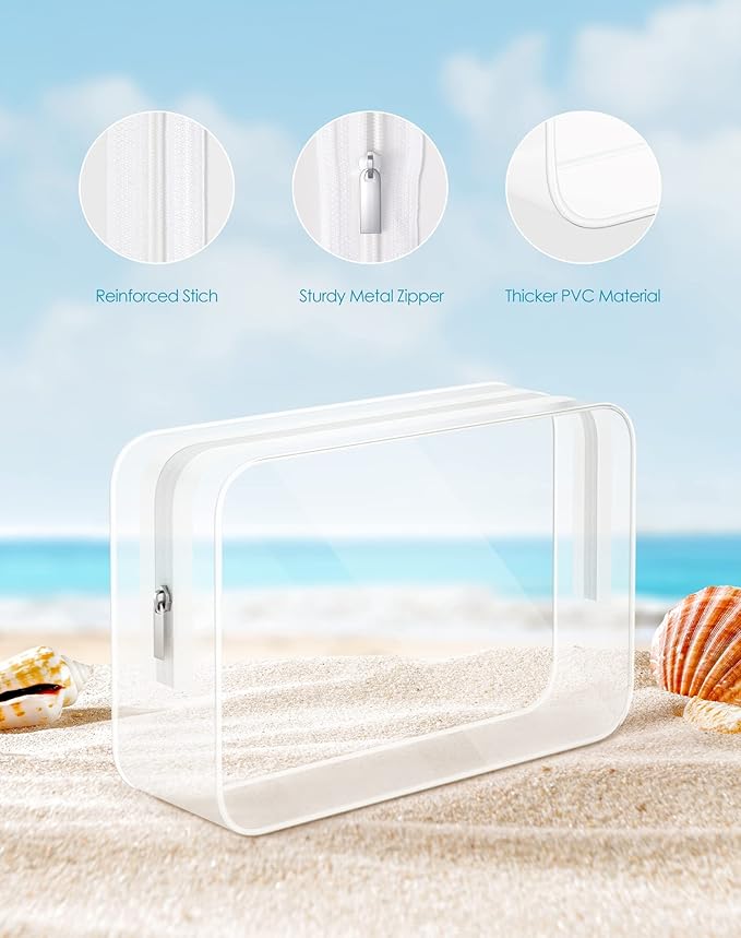 Morfone Travel Bottles Set for Toiletries, TSA Approved Travel Size Containers Leak Proof Refillable Liquid Silicone Squeezable Travel Accessories for Shampoo Conditioner Lotion