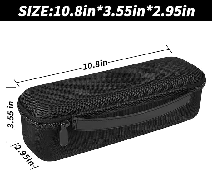 Boobowl Case Compatible with BYSOU/for AsFrost/for SupeDesk/ for Outask Camping Light Telescopic and Collapsible Night Mobile Lighting Battery, Outdoor Camping Lantern Bag (Box Only) (Black)