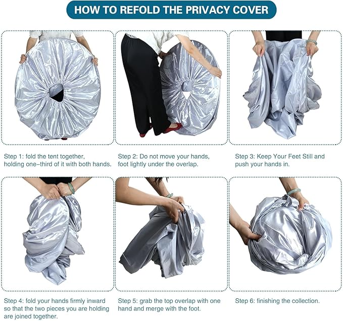 Dance Changing Tent, Pop Up pod Dance Changing Tent for Girls Competition, Portable Shower Curtain Privacy Tent for Beach Outdoor Camping Emergency