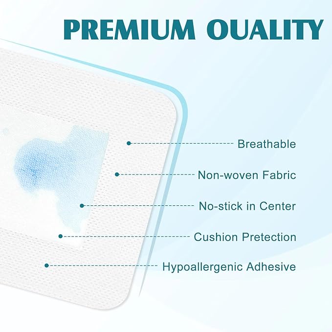 4PCS Emergency Wound Closure Strips Laceration Closure Kit Repair Wounds Without Stitches Elastic Skin Clean Cover Closure Device Sutures Butterfly Bandaids First Aid Kit