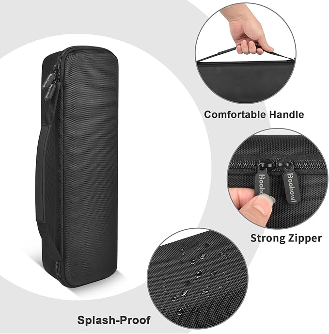 BooBowl Case Compatible with Clemas/for BougeRV/for SakerPlus Telescopic Rechargeable Camping Lights, Electric Outdoor Lamp Magnetic Lanterns Storage Holder Bag- Box Only