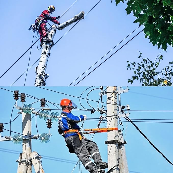 Braided Polyester Arborist Rigging Rope (3/8 inch x 150 feet), High Strength Arborist Rigging Rope for Outdoor Rock Climbing, Mountain Climbing, Hiking, etc