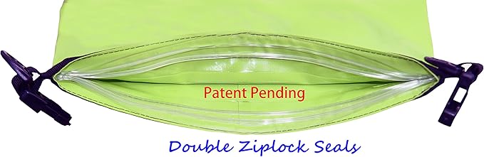 Waterproof Dry Bag - Lightweight Dry Sack with Seals and Waterproof Case - Float on Water - Keeps Gear Dry for Kayaking, Beach, Rafting, Boating, Hiking, Camping and Fishing