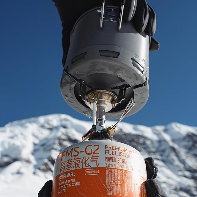 Fire-Maple Petrel Ultralight Pot- High Efficiency Aluminum Camping and Backpacking Pot with Heat-Proof Handle, Portable and Compact