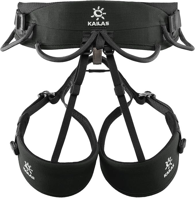 KAILAS B4 Rocking Climbing Harness Adjustable Roofing Harness Rescue Safety Harness Tree Climbing Harness Spikes