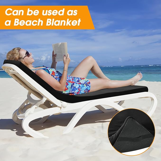 CYMULA Camping Cot Mattress 2in Memory Foam Sleeping Pad,Soft Warm Non-Slip Camping Mattress Topper with Retaining for Adults,Portable Roll up Pad for Travel(75 x30)（only Mattress）