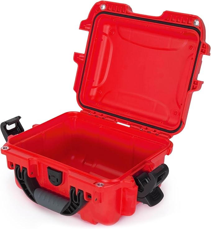 Nanuk 905 Waterproof First Aid Prepper Survival Gear Dust and Impact Resistant Case - Empty - Red, 905-FSA9