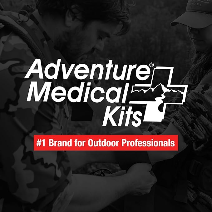 Adventure Medical Kit Trauma Pak III - Medical First Aid Kit - Emergency Trauma Kit with Trauma Bandage, Tourniquet, Trauma Guide & More - Compact First Aid Kit for Wound Care